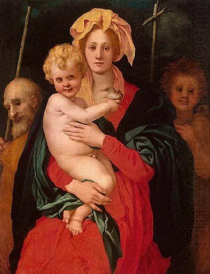 Jacopo Pontormo Madonna and Child with china oil painting image